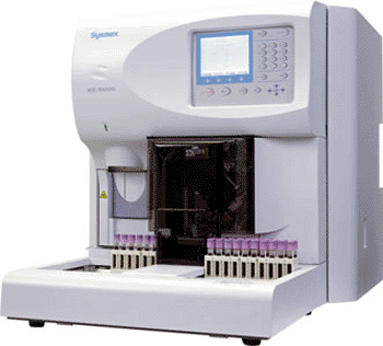 Image: The XE-5000 analyzer (Photo courtesy of Sysmex).